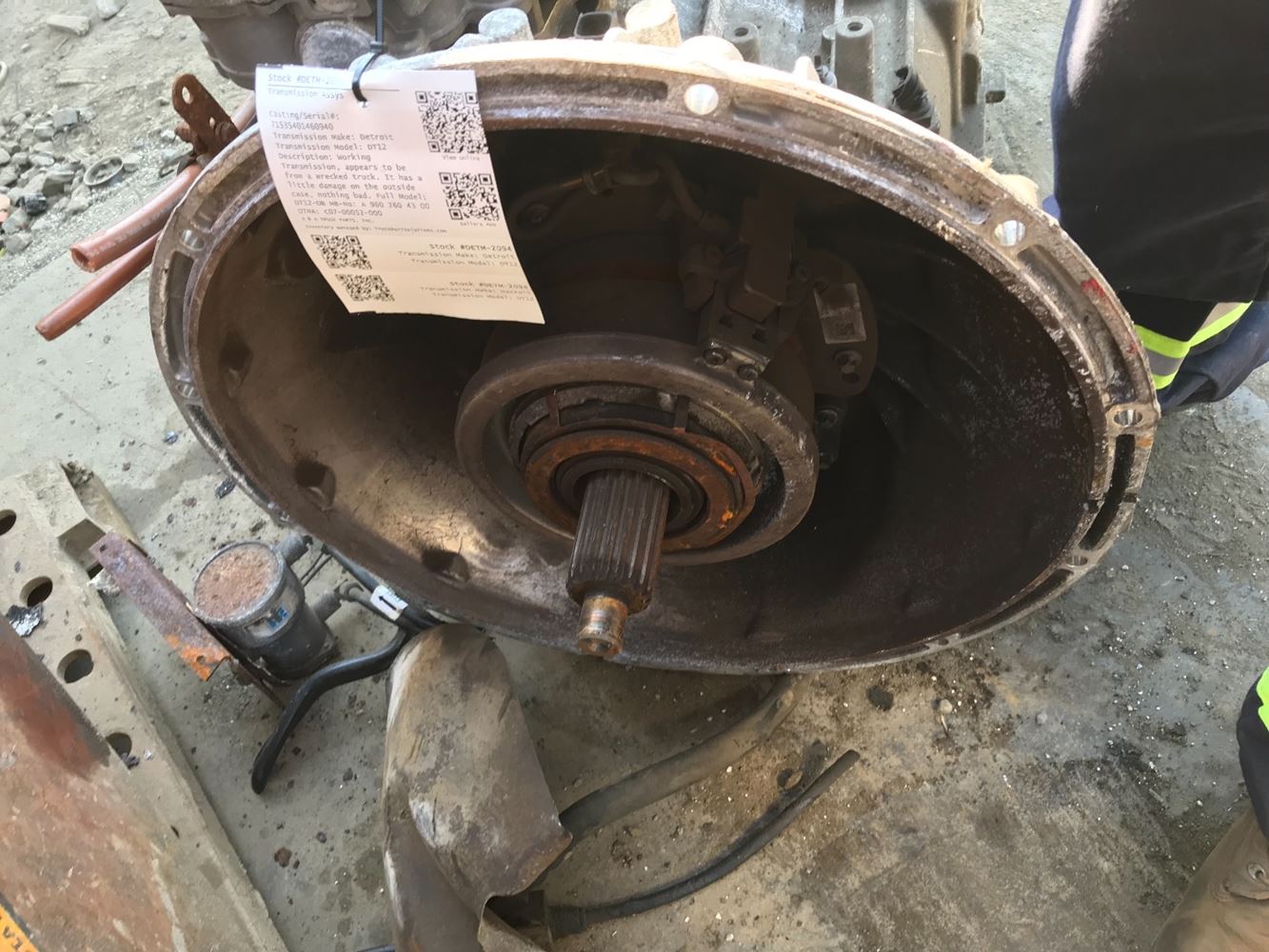 dt12 transmission clutch replacement cost
