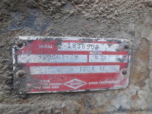 Used 1974 SPICER 6352 Transmission Assy (Stock #82544)) Part Image