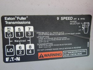 Used 1997 FULLER RTX13609B Transmission Assy (Stock #69128)) Part Image