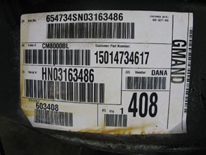 New 2007 EATON 21060S Axle Housing (Rear) (Stock #61744)) Part Image