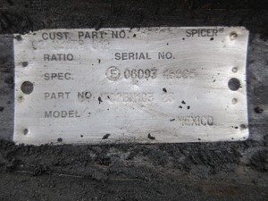 Used 2007 PETERBILT 387 I Beam (Stock #103160)) Part Image