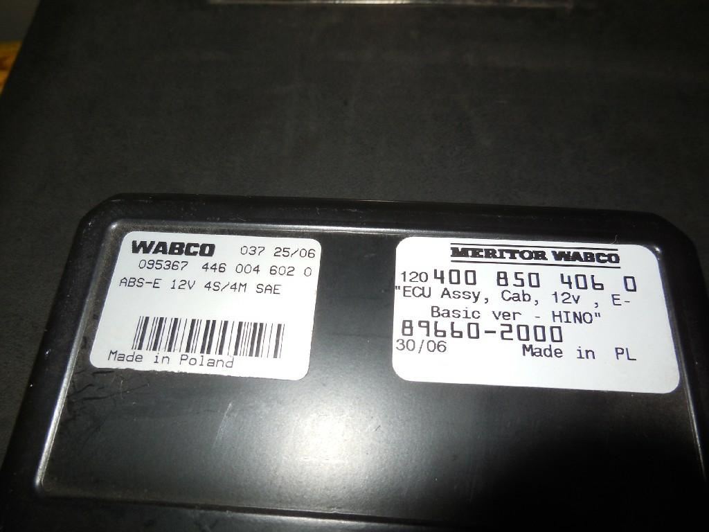 Image 2 of part Used 2007 WABCO 4460046020 ABS ECM