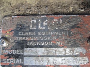 Used CLARK C273T19 Transmission Assy (Stock #69911)) Part Image