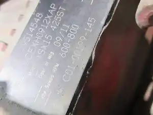 Used 2012 CUMMINS ISX15 Engine Assy (Stock #108251)) Part Image