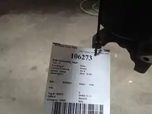 Used 1994 DANA 70U Axle, Complete Rear Image