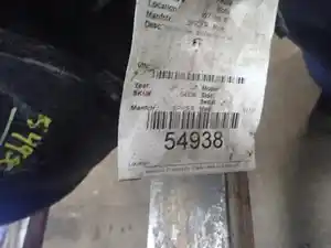 New 2008 SPICER S110 Axle Housing (Rear) (Stock #54938)) Part Image