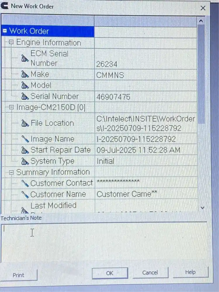 Image 4 of part Used 2009 CUMMINS ISB Engine Assy