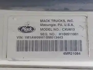 Core 2011 MACK Transmission Assy (Stock #107842)) Part Image