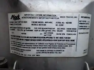 Used 2014 MACK MP8 Engine Assy Image