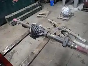 Used 1996 GMC 10.5" Axle, Complete Rear (Stock #57843)) Part Image