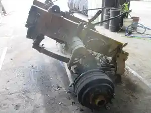 New 2003 Mack Granite CV Front Axle, Complete (Stock #STEERAXLE-474)) Part Image