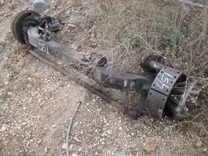 Used Axle, Complete Front Image