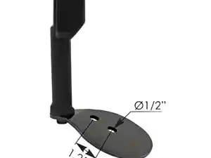 New 2018 Freightliner Cascadia 113 Hood Hinge (Stock #03-124036)) Part Image
