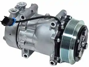 New 1977 Peterbilt 352 A/C Compressor (Stock #01-070000012)) Part Image