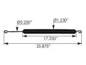 New 1996 Freightliner FL80 Hood Hinge (Stock #03-124027)) Part Image