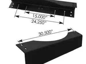 New 2000 Peterbilt 385 Frame & Crossmembers (Stock #01-0519001)) Part Image