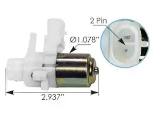 New 2009 Peterbilt 367 Windshield Washer Reservoir (Stock #29-070703)) Part Image