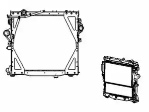 New 2014 International ProStar Cooling Assembly (Stock #07-070800)) Part Image