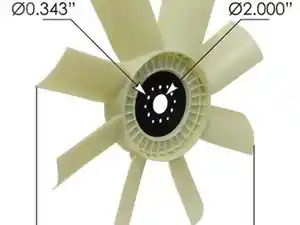 New 2026 International 4100 Fan (Stock #07-0706001)) Part Image