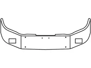 New 2024 Peterbilt 348 Bumper (Stock #HOE200018)) Part Image