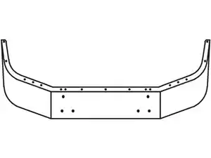 New 2007 Peterbilt 357 Bumper Image