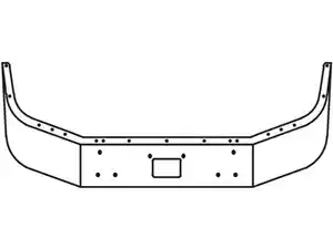 New 2007 Peterbilt 357 Bumper Image