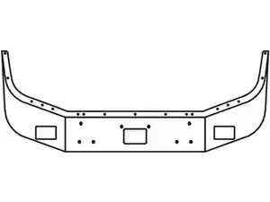 New 2007 Peterbilt 357 Bumper Image