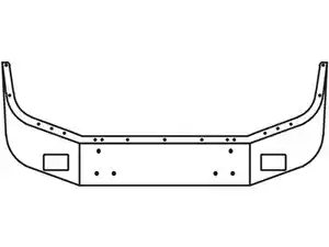 New 2007 Peterbilt 357 Bumper Image