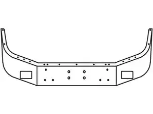 New 2007 Peterbilt 357 Bumper Image
