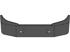 New 1999 Sterling AT9513 Bumper (Stock #ND001015XP)) Part Image