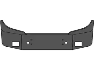 New 1999 Sterling AT9513 Bumper (Stock #ND201015XP)) Part Image