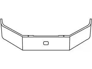 New 2006 Sterling Acterra 5500 Bumper (Stock #NB020019)) Part Image