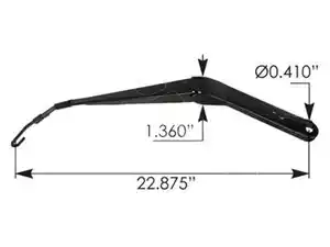 New 2008 Volvo VNL Gen II Wiper Arm (Stock #13-0911001)) Part Image