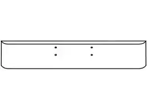 New 2003 Western Star 4900FA Bumper (Stock #IC000006)) Part Image