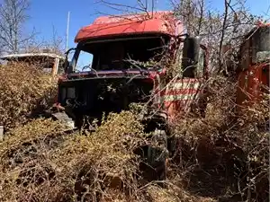 Salvage 1990 Freightliner Other - U-L4-10 Red Freighliner 