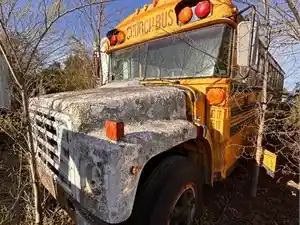 Salvage 1990 International 3800 SCHOOL BUS - U-L4-7 1990 International Bus