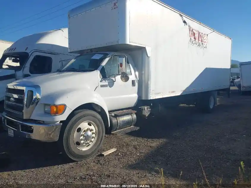 Salvage 2008 Ford F-750 Truck Delivery 