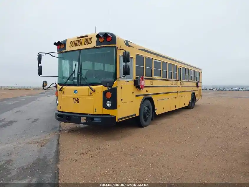 Image 2 of truck Salvage 2012 Blue Bird Bluebird School Bus  