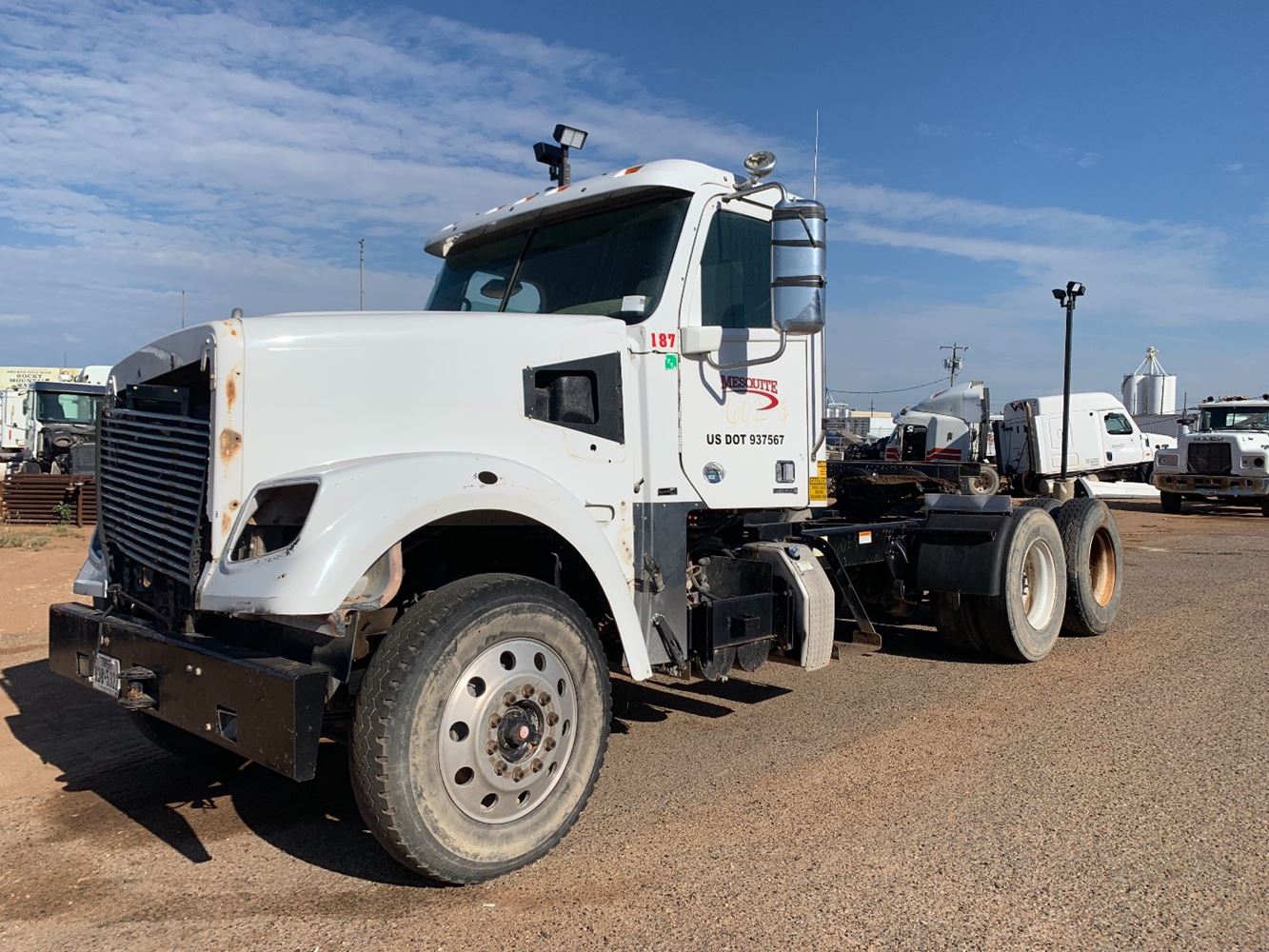 Salvage 2012 Freightliner Coronado 12 Truck Tractor For Parts Lubbock