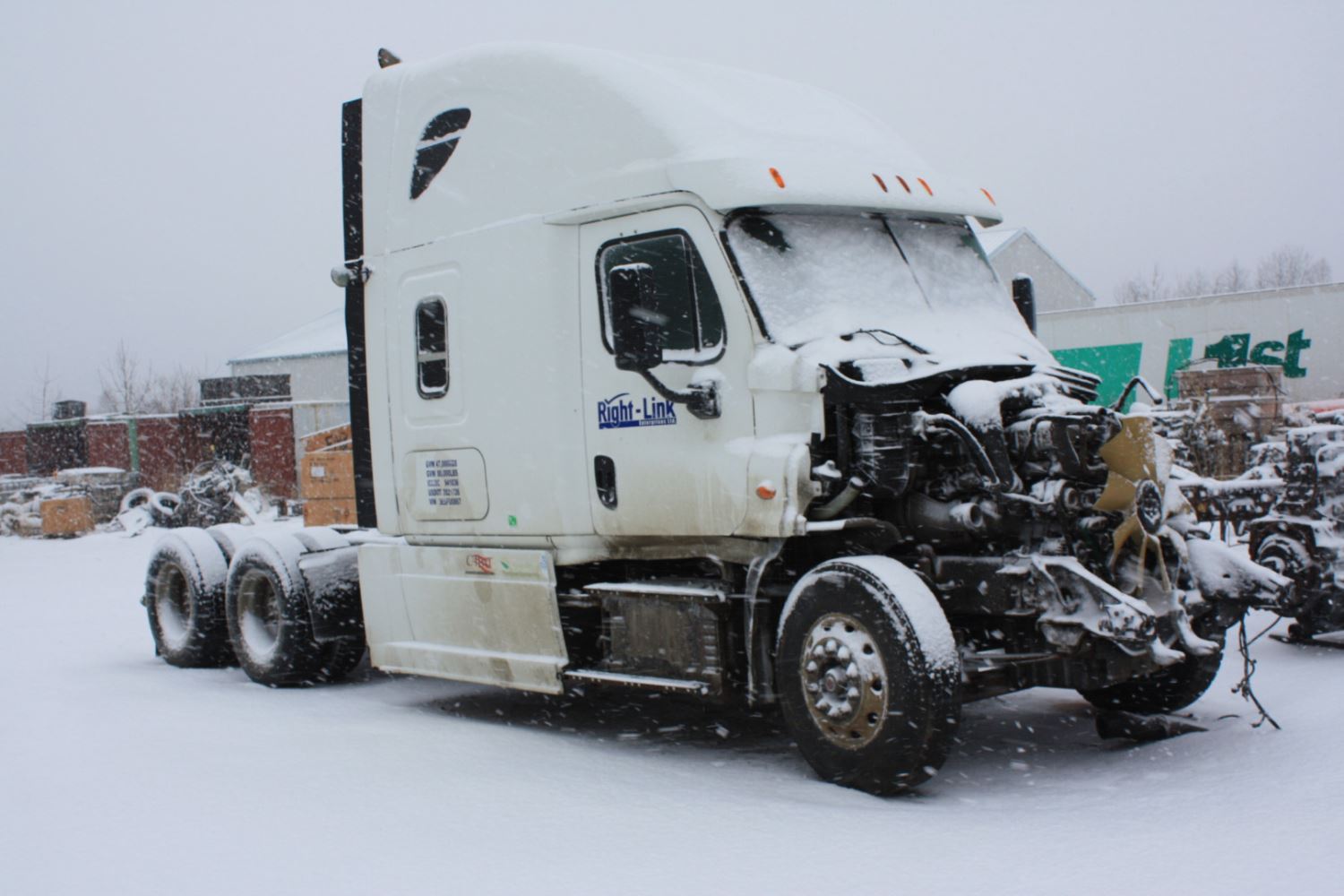 Salvage 2014 Freightliner Cascadia 125 Truck Tractor For Parts Sturgeon County, Alberta