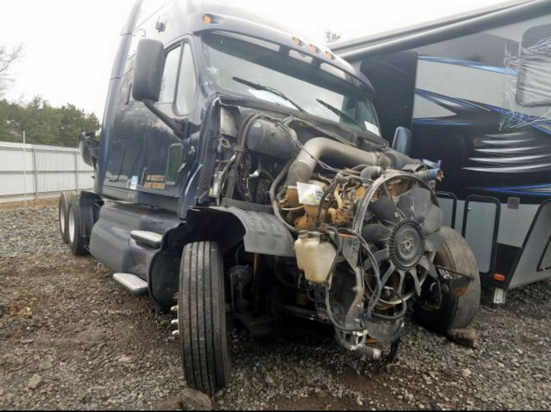 Salvage 2009 Kenworth T2000 Truck Tractor For Parts Elkton, Maryland