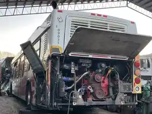 Salvage 2009 New Flyer DE40 LF - L00069