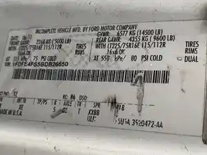 Salvage 2011 Ford E-450 Super Duty - SV-36322