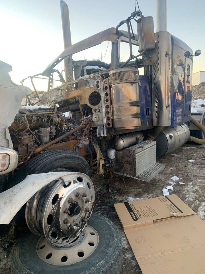 Salvage 2018 Peterbilt 389 Truck Tractor For Parts Edmonton, Alberta