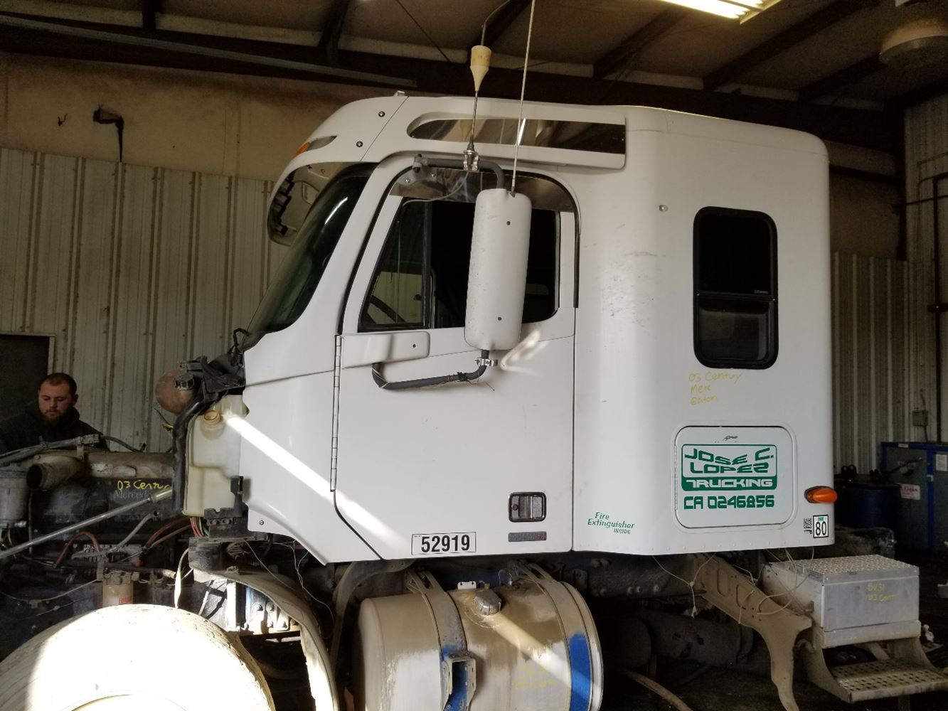 Salvage 2003 Freightliner ST120 Truck Tractor For Parts Alma, Arkansas, United States TPI TPI