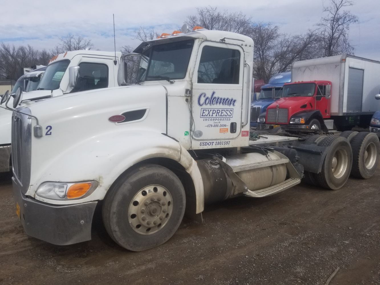 Salvage 2012 Peterbilt 386 Truck Tractor For Parts Alma, Arkansas