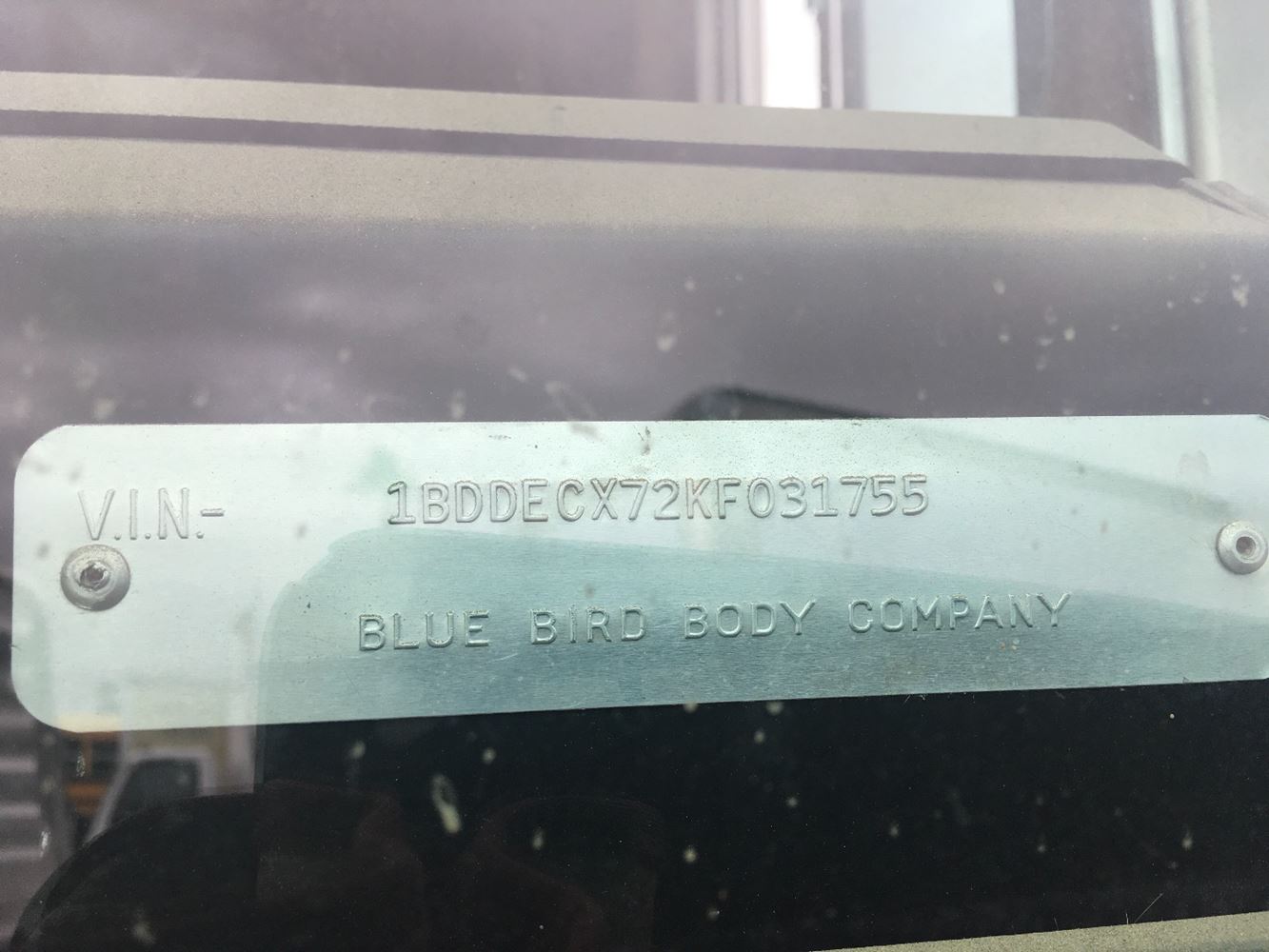 Salvage 1989 Blue Bird Bluebird School Bus Bus For Parts | Phoenix