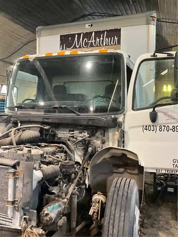 Salvage 2007 Hino 338 Truck Delivery For Parts Calgary, Alberta