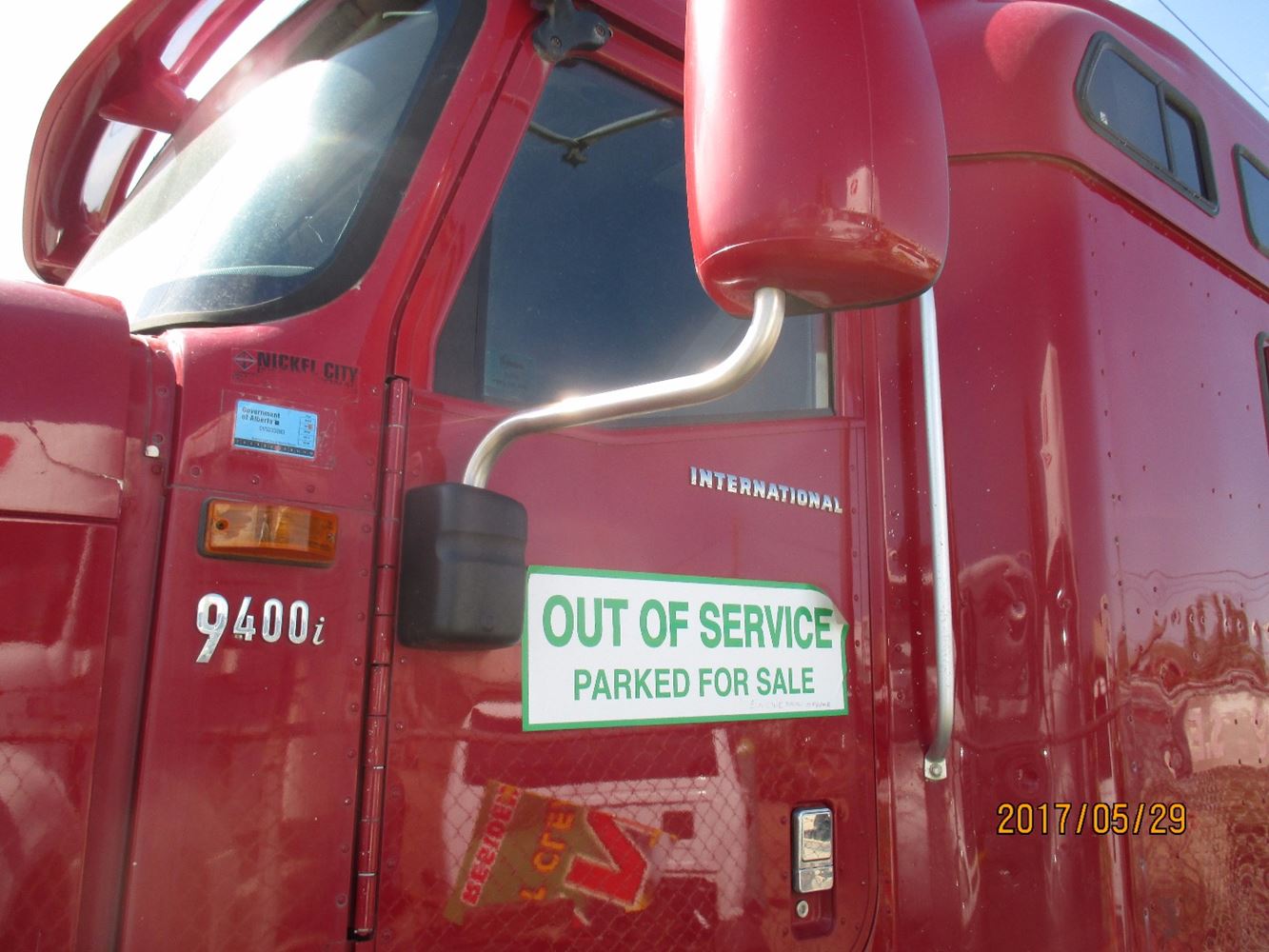 Salvage 2007 International 9400I Truck Tractor For Parts Calgary