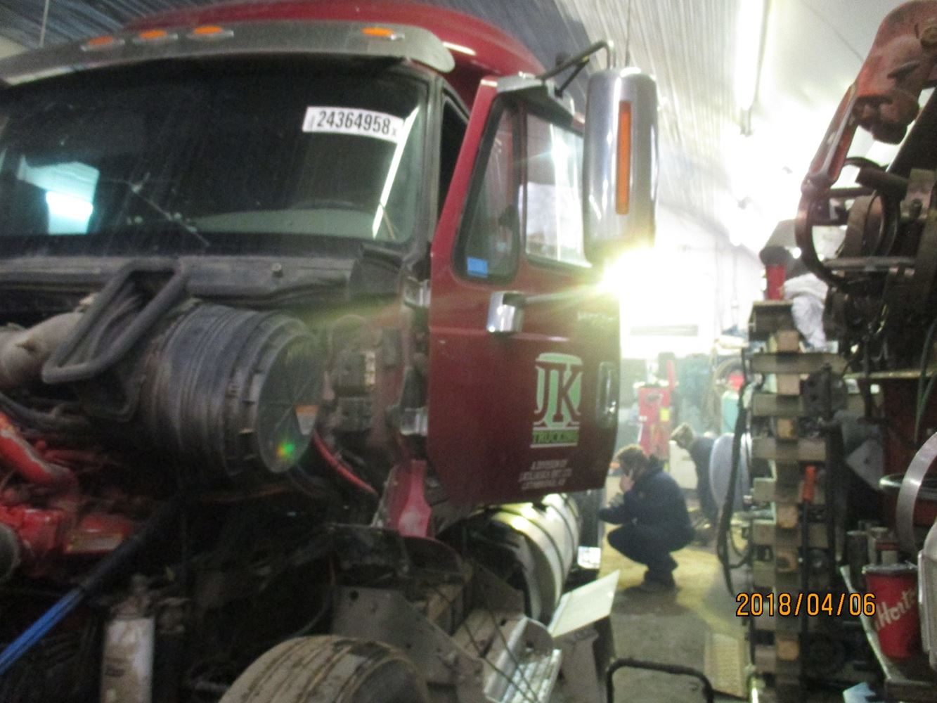 Salvage 2014 International PROSTAR Truck Tractor For Parts Calgary